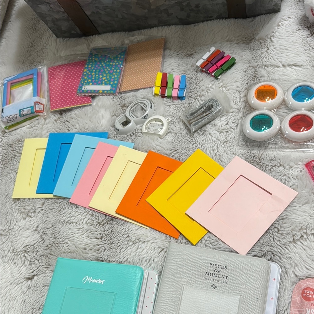 Colorful Desk Organizer Set